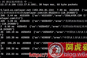 一键脚本测试Linux VPS回程路由线路工具-TestRace