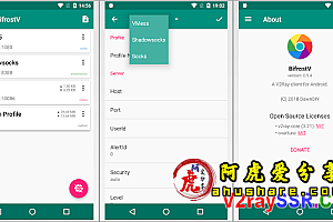 科学魔法上网安卓客户端:V2Ray Android (安卓) 客户端下载 BifrostV下载与使用方法