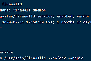CentOS7安装firewalld防火墙添加放行端口简单演示过程