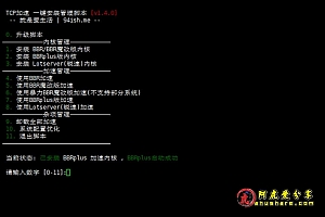 Xray 服务器 一键安装开启 原版BBR/魔改BBR/暴力BBR魔改版/BBR Plus/锐速/五合一脚本