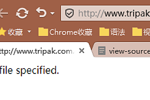 无法访问,提示No input file specified.